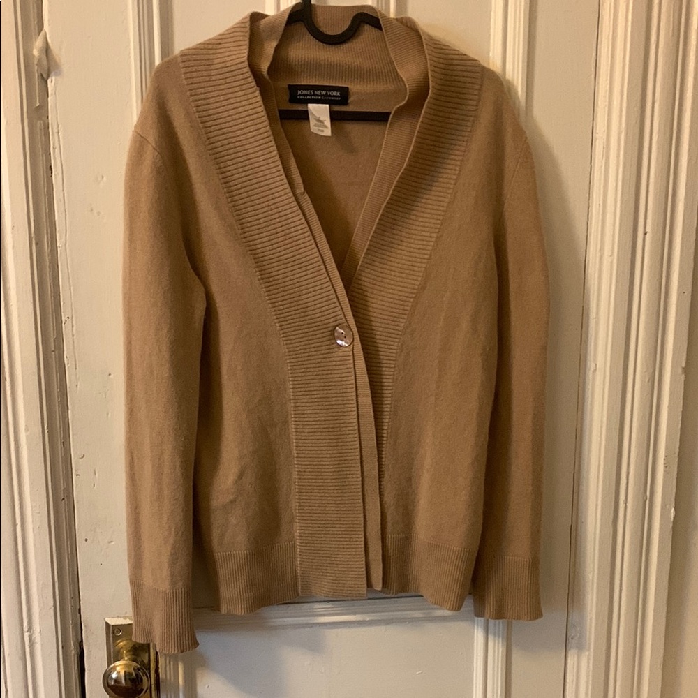 Tan Women's cashmere Sweater
